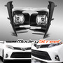 [3pcs] For 11-15 Toyota Sienna Painted Black Front Bumpe Zzf