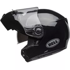 Capacete Bell Srt Modular Solid Gloss Black Preto Tamanho Do Capacete 58