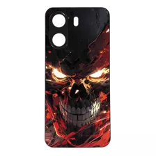 Funda Protector Case Para Xiaomi Redmi 13c Skull Death