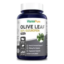 Hoja De Olivo 60cap Nusapure - - Unidad a $1841