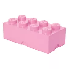 Caja Lego Tipo Baul Para Almacenar Organizar Storage Brick Color Rosa Brick Drawer