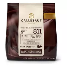 Chocolate Callebaut 811 54.5% Semi Amargo 400gr