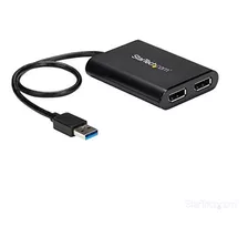 Adaptador Usb 3.0 A Dual Displayport 4k 60hz