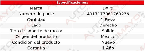 Un Tacn Soporte Motor Der Dai Picanto L6 3.0l 2011-2017 Foto 2