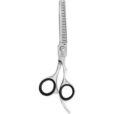 Tesoura Para Cabelo Fio Desbaste Silver 5,5 Polegada Mundial Cor Prateado