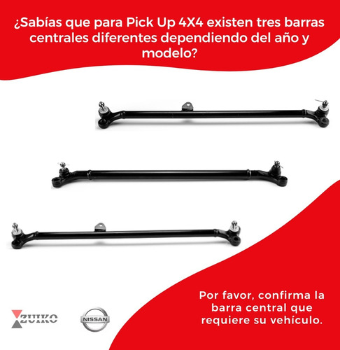 Kit Amortiguadores Rotulas Barras Buje Pick Up D21 4x4 87-96 Foto 3