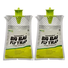 Big Bag Fly Trap Disposable, Outdoor Use - 2 Traps