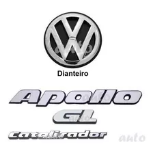 Símbolos Apollo Gl Catalisa. + Vw Da Grade - 1990 À 1992