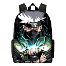 Bolsa Masculina Feminina Mochila Personagens Animados Naruto Desenho Do Tecido M01