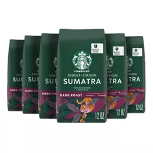 Starbucks Sumatra - Café En Grano Con Tostado Oscuro, 100%.