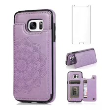 Funda Para Samsung Galaxy S7, Violeta/trajetero
