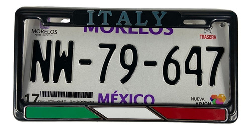 Par De Marcos Portaplacas Italia Fiat 500 Palio Mobi Uno  Foto 2