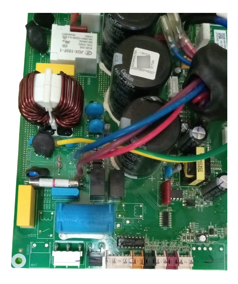 Placa Electr Aire Inverter Hisense Hisic-63wco U. Ext, Env