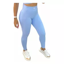 Legging Canelada Poliamida Muito Elastano Zero Transparência