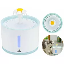 Bebedouro Fonte Lorben 2,4 L Gato Cão Pets Led Usb Filtro