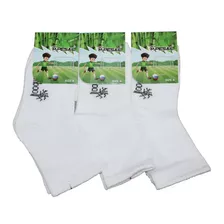 12 Calcetines Calcetas De Bambú Para Niño - Precio X Docena 