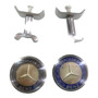 2 Emblemas Turbo 4 Matic Mercedes Benz Cromo