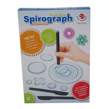 27pcs Kids Original Spirograph Design Desenho Régua Estanho