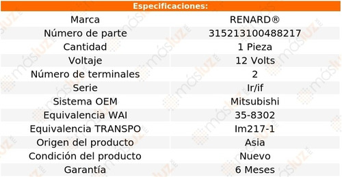 Regulador Alternador P/hyundai Excel 1.5l 4 Cil 90/94 Renard Foto 2