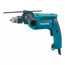 Furadeira Martelete Elétrica De 13mm Makita Hp1640kx1 760w + Acessório Com Maleta De Transporte 220v