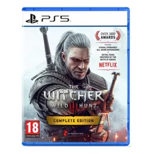 The Witcher 3 Complete Edition Ps5 Midia Fisica Lacrado