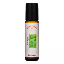 Roll-on Óleo Essencial Tea Tree 10ml 100% Natural Via Aroma