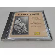 Lucrezia Bori - Cd 1990 Inglaterra Como Nuevo Mint 