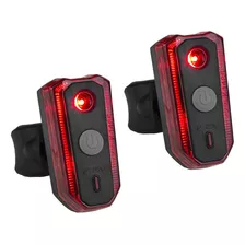 Bv Luz Trasera Para Bicicleta, 2 Unidades, Luces Traseras Le