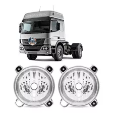 Par Bloco Farol Atego Atron Actros Caminhao Luz Baixa