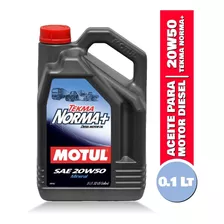 Aceite Para Motor Diesel Pesado 20w50 Tekma Norma+ 5 Motul