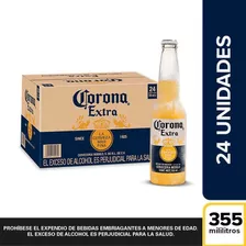 Cerveza Corona Extra X24 355ml - mL a $13