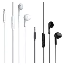 2 Piezas Audífonos Manos Libres Alámbrico In-ear Xk Serie 02