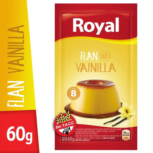 Flan Vainilla 60g Royal