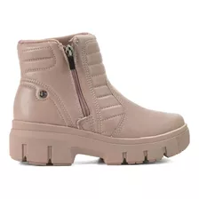 Bota Feminina Kolosh Tratorada Cano Baixo Marrom - C3367