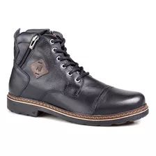 Bota Masculina Everest Alth Até 7cm Rafarillo Botina Couro