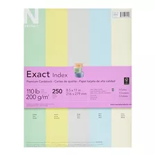 Exact Index Cardstock Paper, 8-1 2 X 11 Inches,