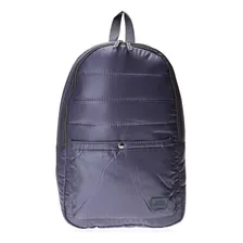 Mochila Masculina E Feminina Puff 20 L Olympikus Super Nova Cor Pitch Gray Desenho Do Tecido Liso