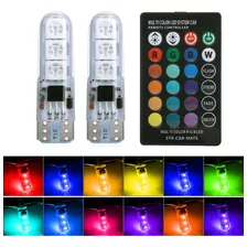 Kit De Foco T10 Con Estrobo Control Remoto Led Pellizco