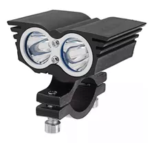 Faro Led Moto Ojos De Buho Blanco Auxiliar Foco Motocicleta