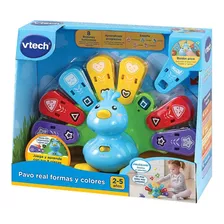 Juego Didáctico Vtech Pavo Real Formas Y Colores Ub