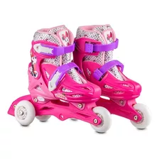 Patins Inline Minnie 2 Em 1 Tam 31 A 34 Multikids 