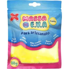 Massa De Eva Para Modelar Make+ Pacote 50g Amarela