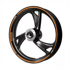 Friso Refletivo Para Roda Moto Bmw K 1300 S Laranja