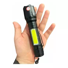 Linterna Tactica Linterna Led Recargable X Usb Zoom Aluminio