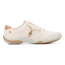 Tenis Feminino Kolosh Casual Marrom Claro Calce Facil