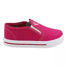 Tênis Feminino Infantil Slip On Kids Calce Facil Bebe Leve