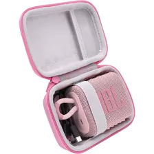 Estuche Rigido Resistente Para Jbl Go 3 Co2crea Rosa