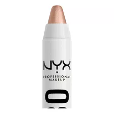 Delineador De Ojos Jumbo Eye Pencil Nyx Professional - 5gr Efecto Metálico Color Yogurt