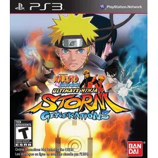 Ps3 - Naruto Shippuden: Ninja Storm Generations - Físico