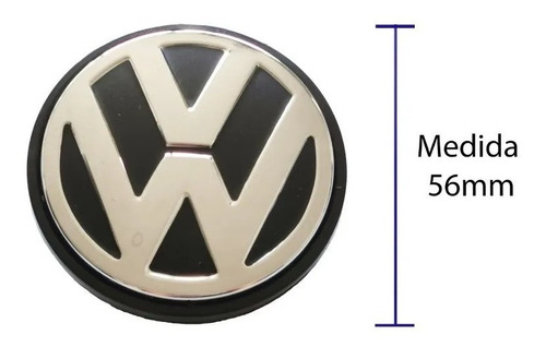 Tapas Centro De Rin Volkswagen Vw, A4, Vento, Polo, 52 Mm Foto 3